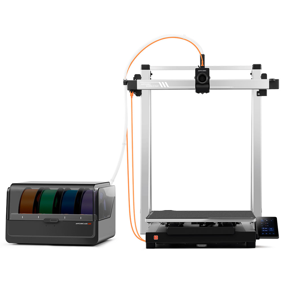 Imagem de IMPRESSORA 3D ANYCUBIC KOBRA 3 MAX COMBO - KMCBBK0A-B