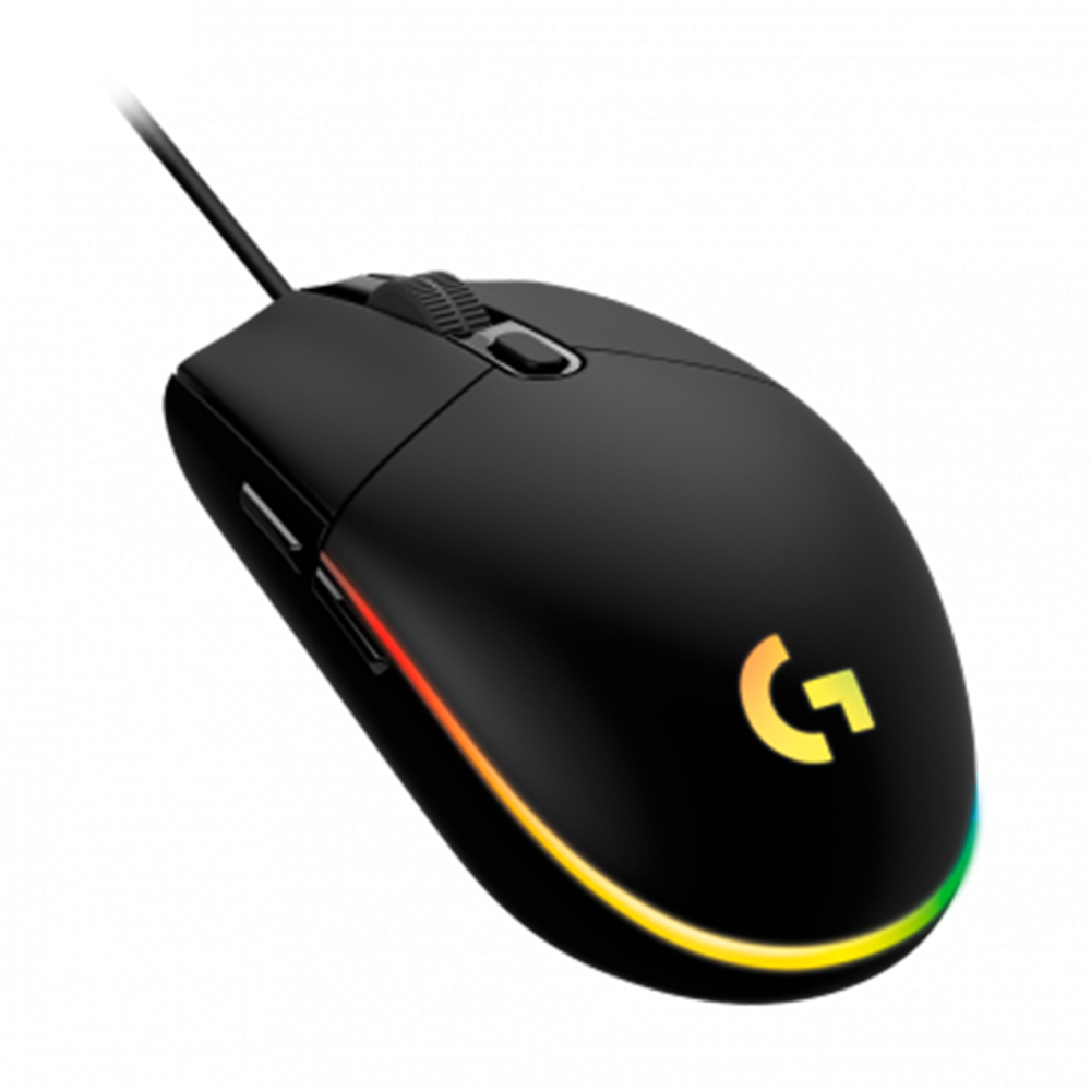 Mostrar detalhes de MOUSE LOGITECH GAMER G203 LIGHTSYNC RGB COM FIO PTO Imagem de MOUSE LOGITECH GAMER G203 LIGHTSYNC RGB COM FIO PTO