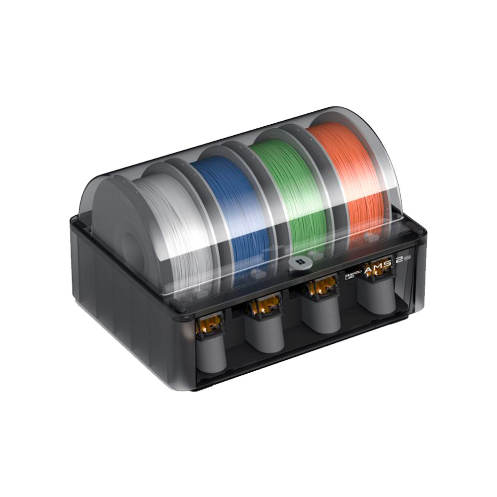 Imagem de AMS 2 PRO - SISTEMA AUTOMATICO DE MATERIAIS BAMBU LAB - SA007