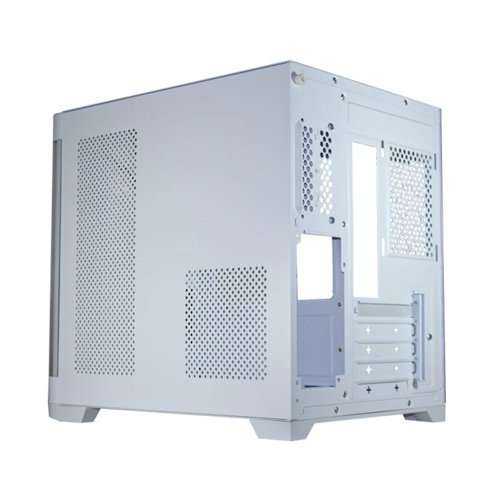 Imagem de GABINETE GAMER K-MEX AQUARIO CG-W1AG CURVA BRANCO MICRO ATX SEM FAN