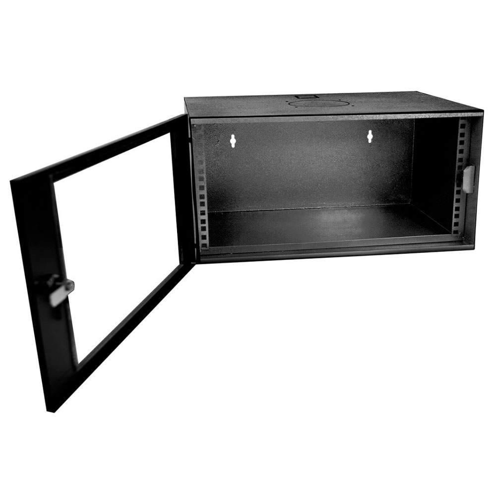 Imagem de RACK PADRAO 19 POL 5U X 350MM PRETO VISOR DE ACRILICO - 475 - GFORCE