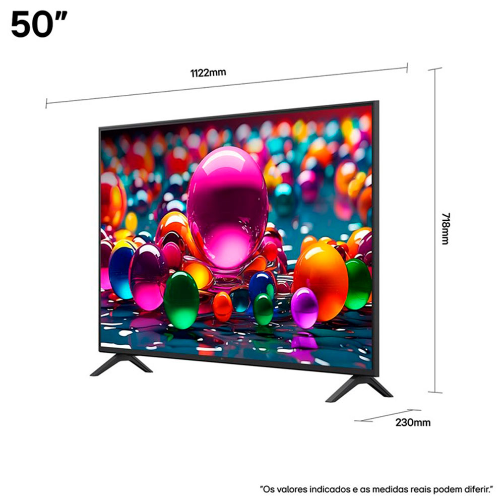 Imagem de TV LG 55" 4K UHD A7 AI PROCESSOR 4K GEN8 WEB0s 25 - 55UA8550PSA