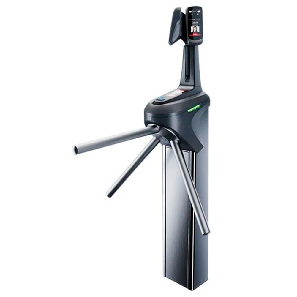 Imagem de CATRACA INTELIGENTE IDBLOCK NEXT PRETA COM 2 FACIAIS IDFACE ASK CONTROL ID