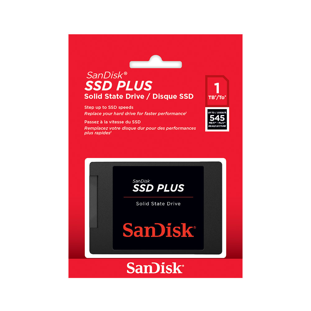 Imagem de SSD SANDISK PLUS 1TB - SDSSDA-1T00-G28