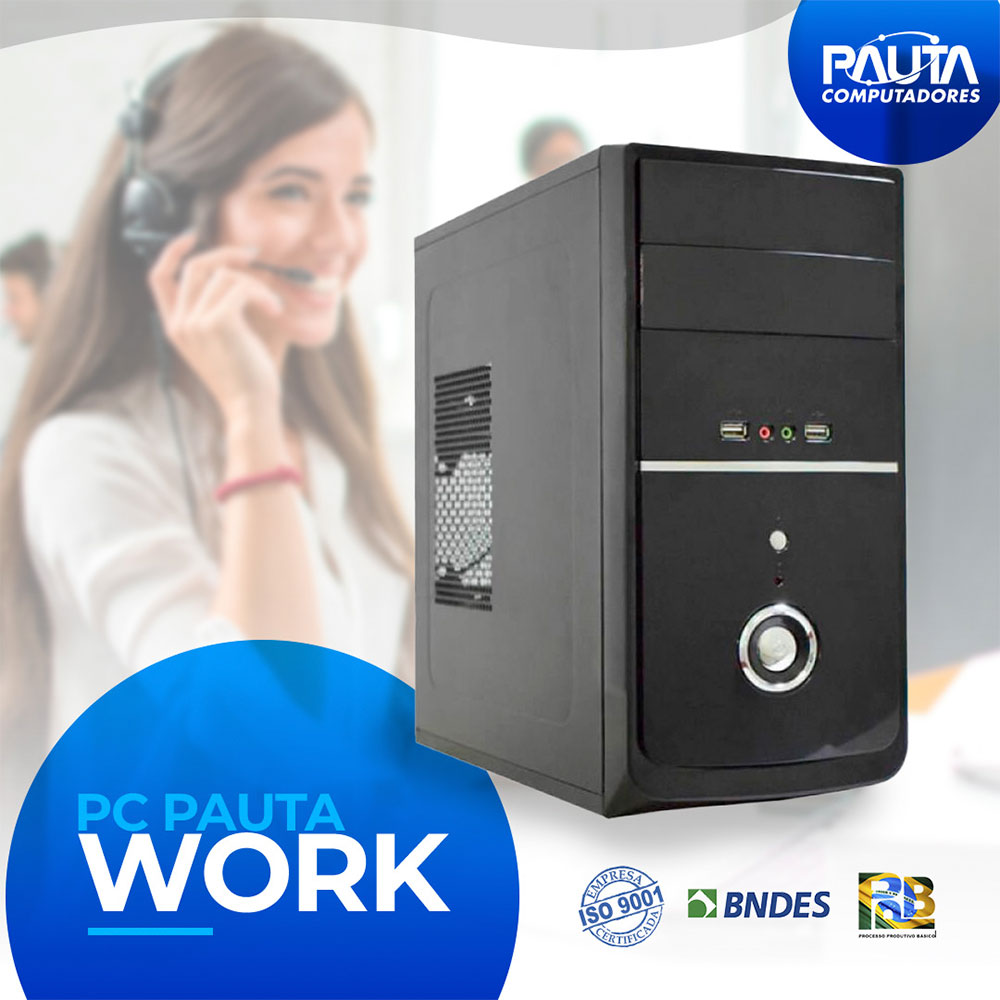 Imagem de PC PAUTA WORK I5-12400/ 8GB/ 512GB/ FREEDOS
