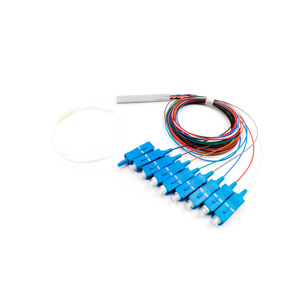 Imagem de CAIXA DE TERMINACAO OPTICO P/16 FIBRAS - SPLITTER 1X8 UPC MONTADA NAZDA