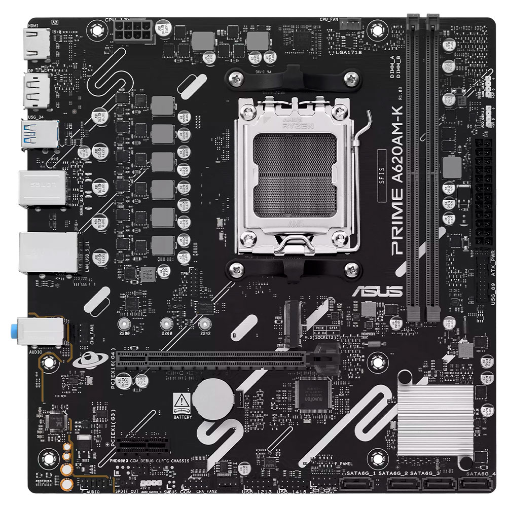 Imagem de PLACA MAE (AMD) ASUS PRIME A620AM-K DDR5 AM5
