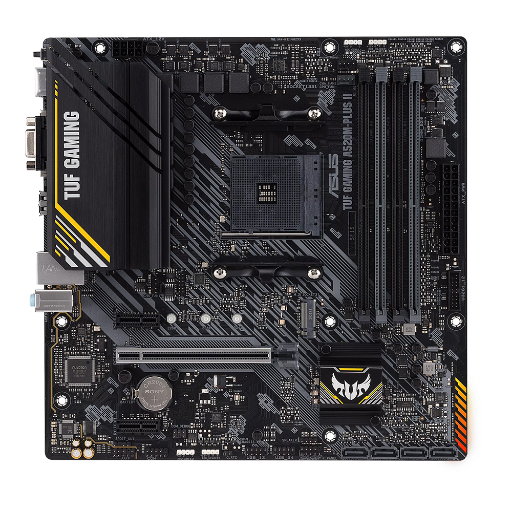 Imagem de PLACA MAE (AMD) ASUS A520M-PLUS II DDR4 AM4 TUF GAMING A520M-PLUS II