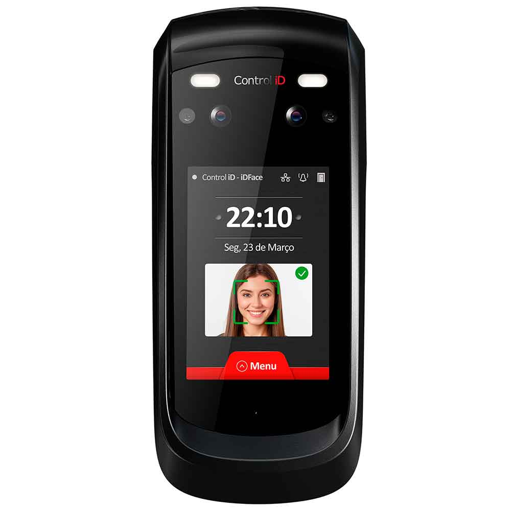 Mostrar detalhes de CONTROLADOR DE ACESSO FACIAL IDFACE PRO PROX MIFARE CONTROL ID Imagem de CONTROLADOR DE ACESSO FACIAL IDFACE PRO PROX MIFARE CONTROL ID