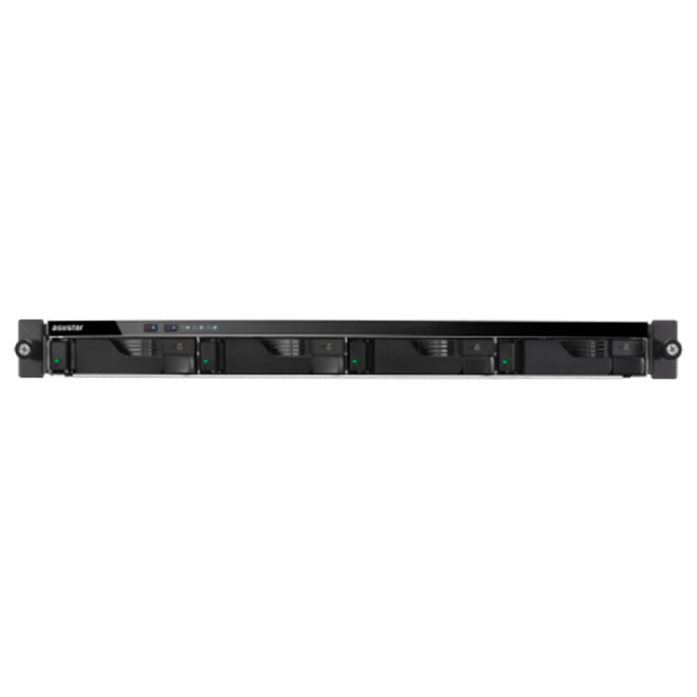 Imagem de STORAGE NAS ASUSTOR RACK S/HD 4 BAIAS INTEL ATOM C3538 2 PORTAS LAN 1GB E 2 2.5GB - AS6504RS-US