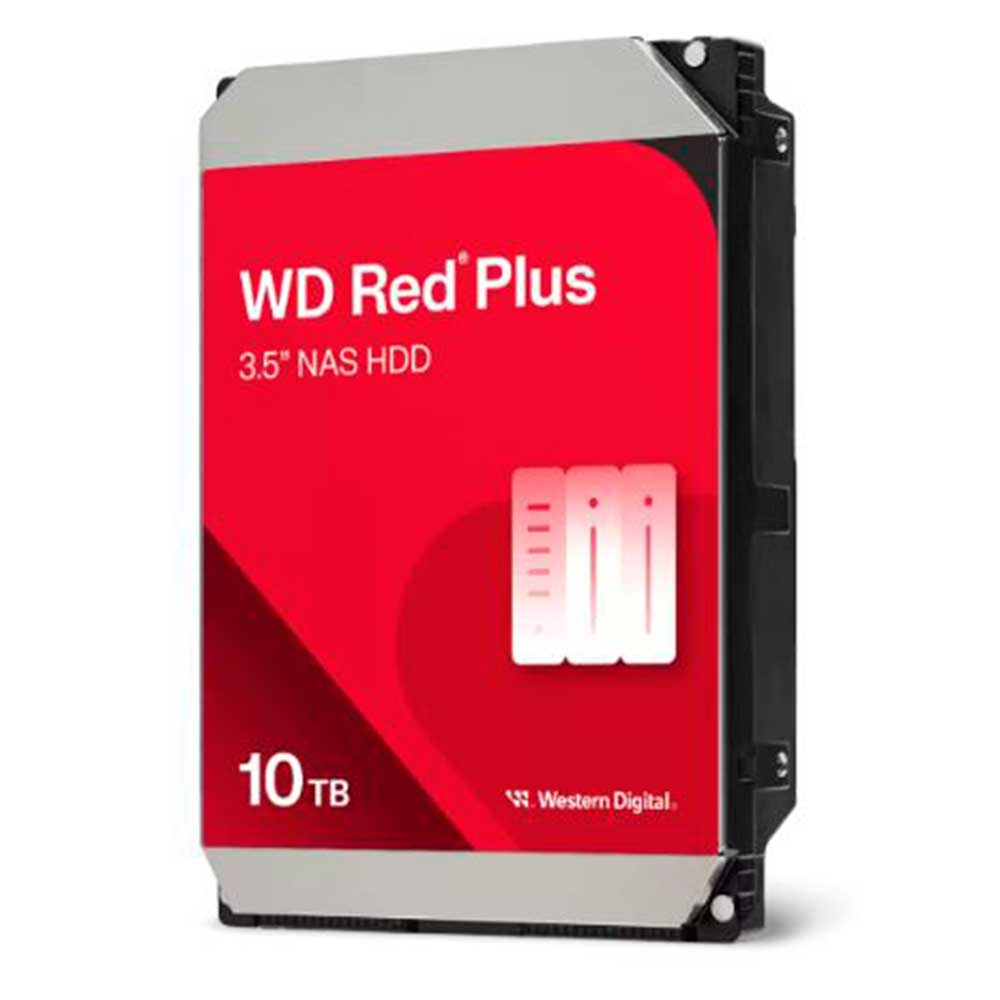 Imagem de HDD WD RED PLUS 10 TB NAS PARA SERVIDOR 24X7 - WD100EFGX