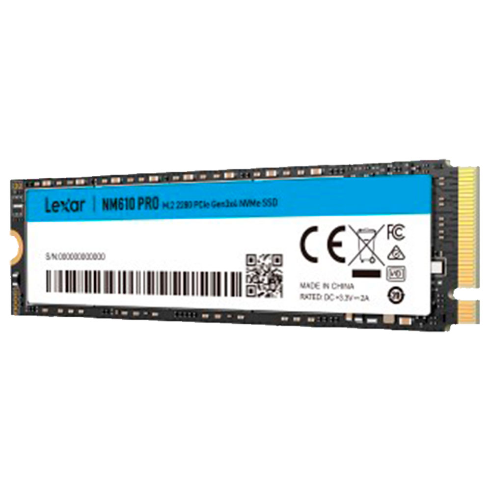 Imagem de SSD LEXAR NM610 PRO 2TB M.2 2280 NVME PCIE - LNM610P002T-RNNNG