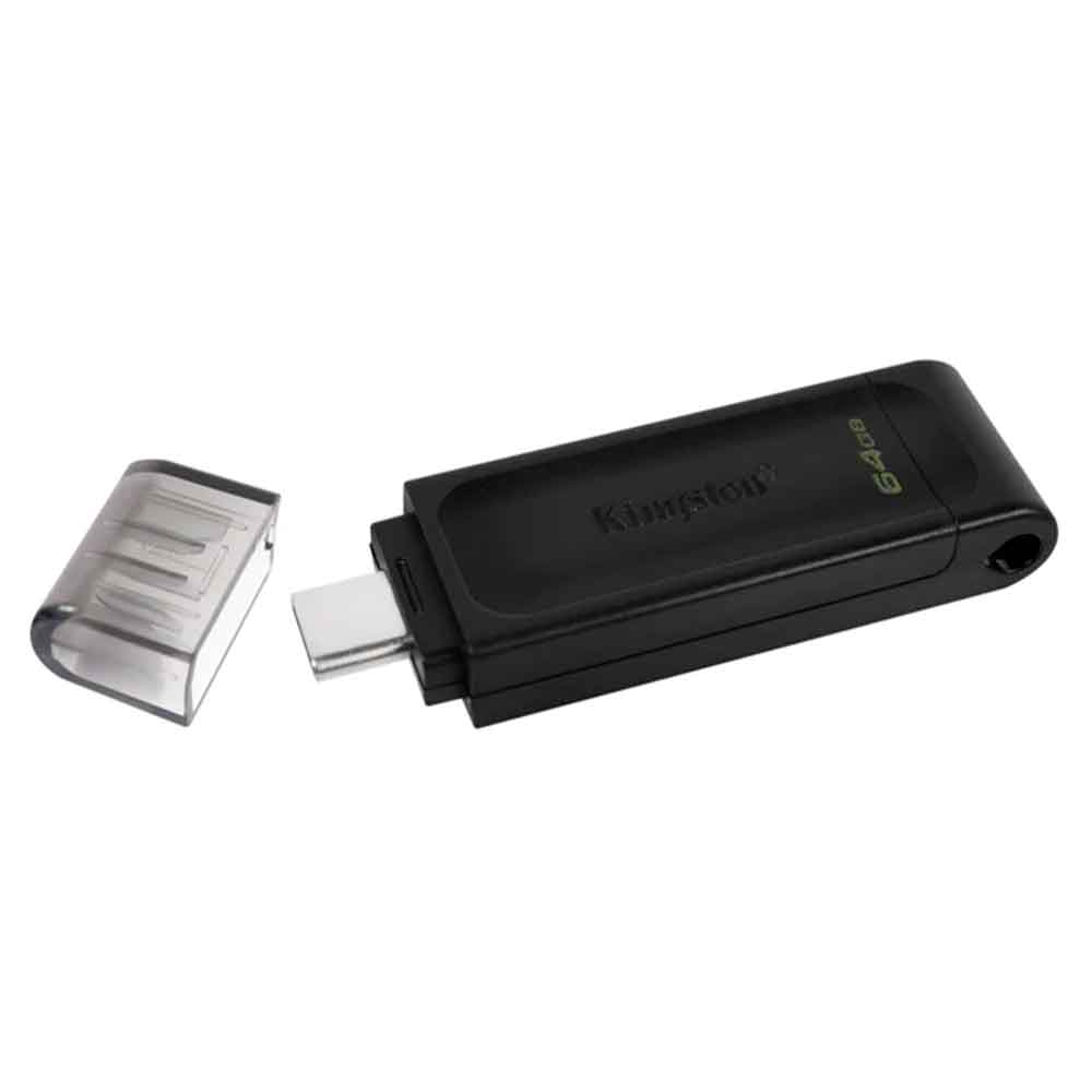 Imagem de PEN DRIVE KINGSTON DATATRAVELER 70 64GB USB-C - DT70/64GB