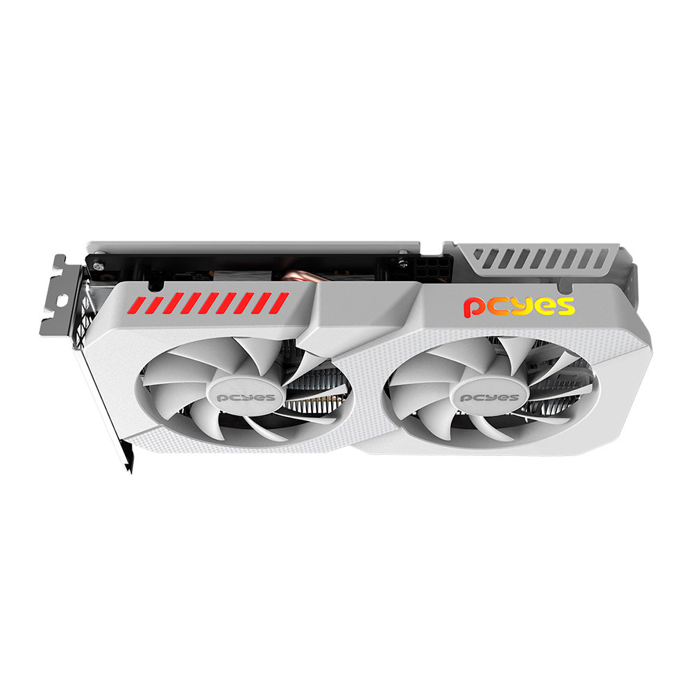 Imagem de PLACA DE VIDEO PCYES GEFORCE RTX 3050 WHITE 6GB GDDR6 96BITS PVRTX30506WTPE