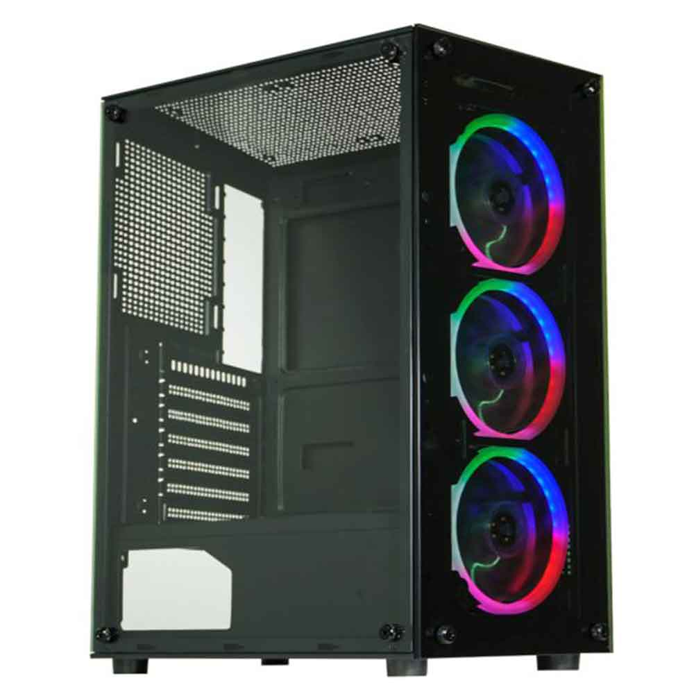 Mostrar detalhes de GABINETE GAMER K-MEX CG-30C5 PRETO COM COOLER PAINEL DE VIDRO Imagem de GABINETE GAMER K-MEX CG-30C5 PRETO COM COOLER PAINEL DE VIDRO