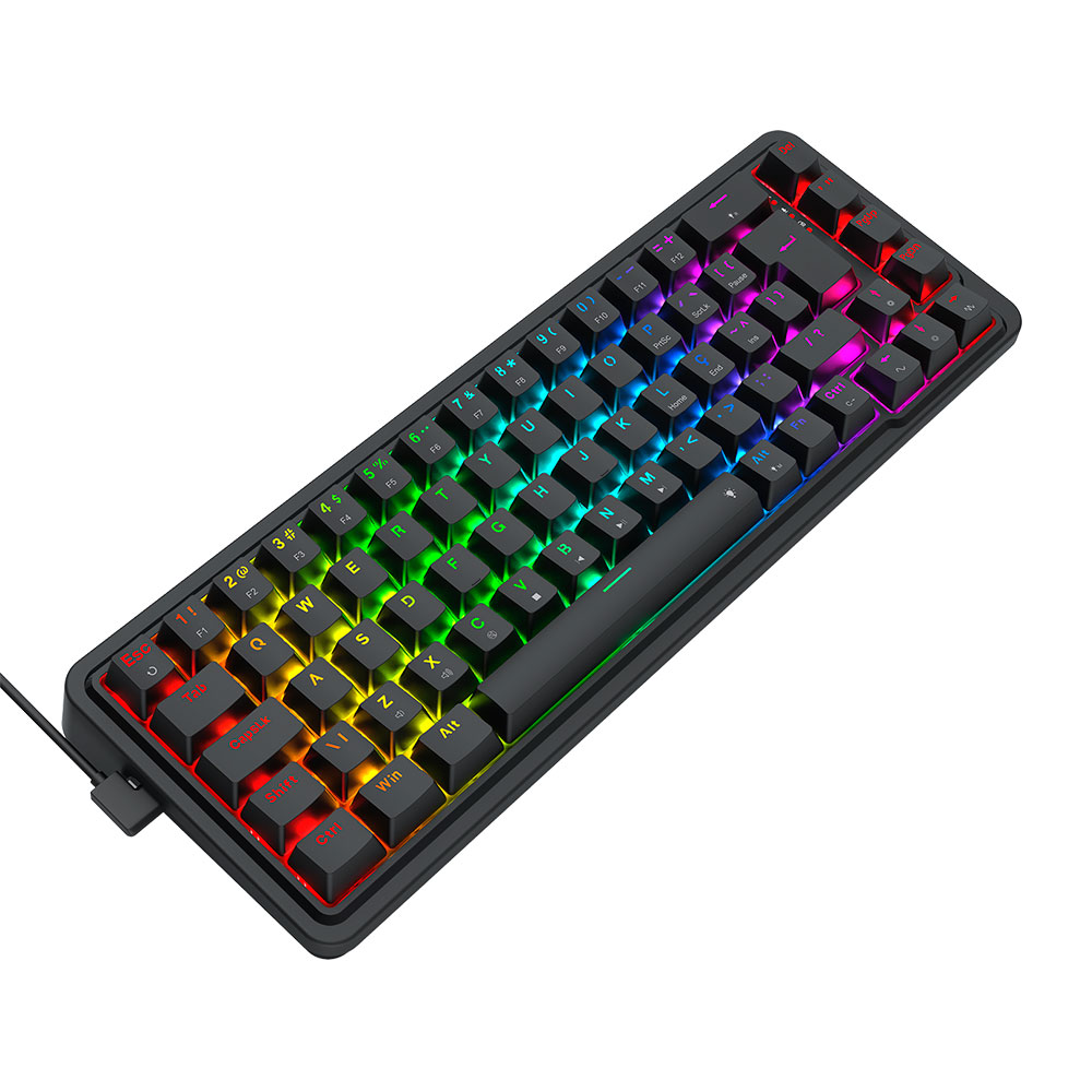 Imagem de TECLADO REDRAGON MECANICO GAMER NOVA RGB PRETO K709-RGB (PT).