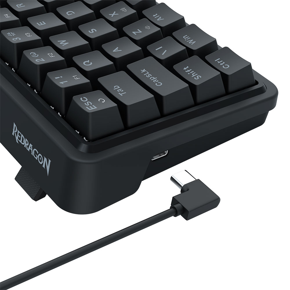 Imagem de TECLADO REDRAGON MECANICO GAMER NOVA RGB PRETO K709-RGB (PT).