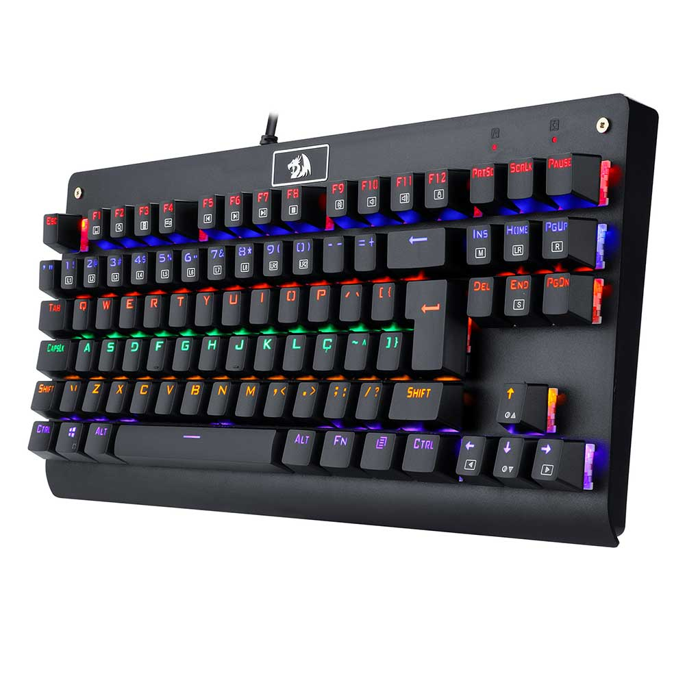 Imagem de TECLADO MECANICO REDRAGON DARK AVENGER PRETO SWITCH BLACK - K568R