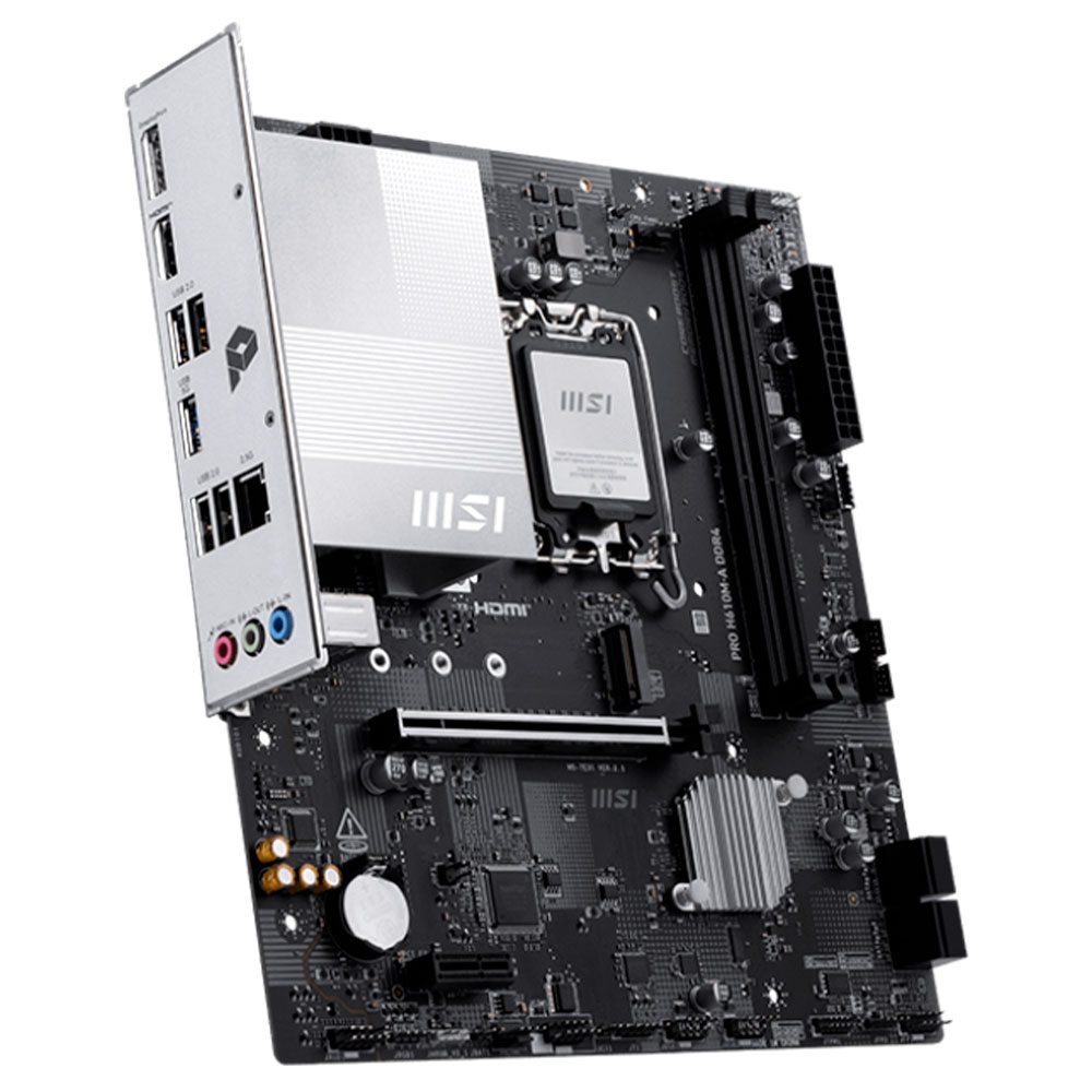 Imagem de PLACA MAE (INTEL) MSI PRO H610M-A DDR4 LGA1700 12° 13° E 14° GERACAO