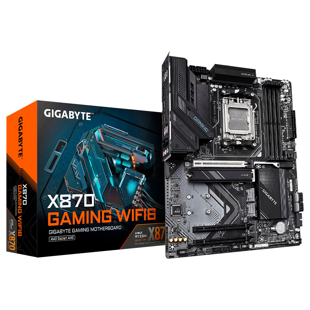 Imagem de PLACA MAE (AMD) GIGABYTE X870 GAMING WF6 1.0 DDR5 AM5