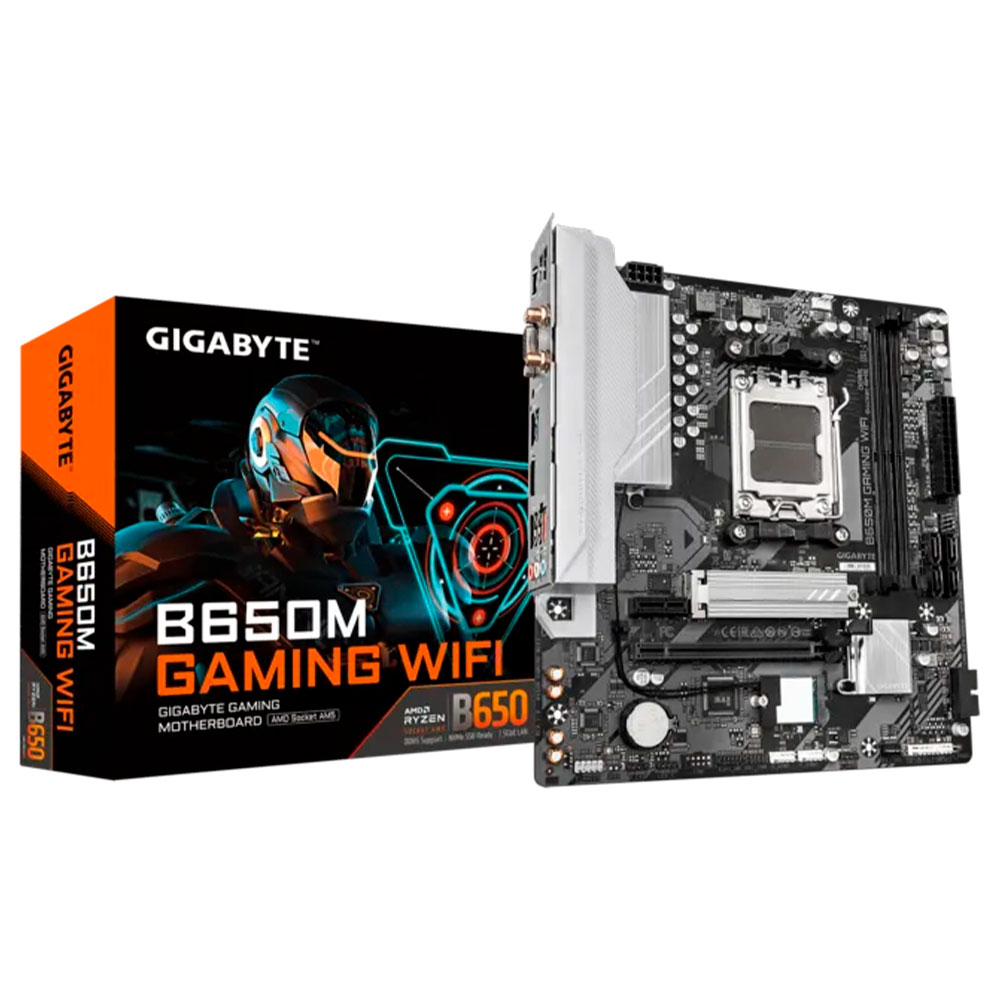 Imagem de PLACA MAE (AMD) GIGABYTE B650M GAMING WIFI 1.5 DDR5 AM5