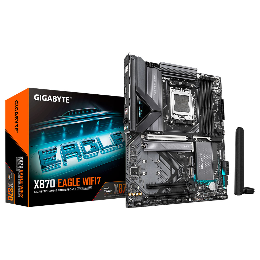 Imagem de PLACA MAE (AMD) GIGABYTE X870 EAGLE WIFI7 1.1 DDR5 AM5