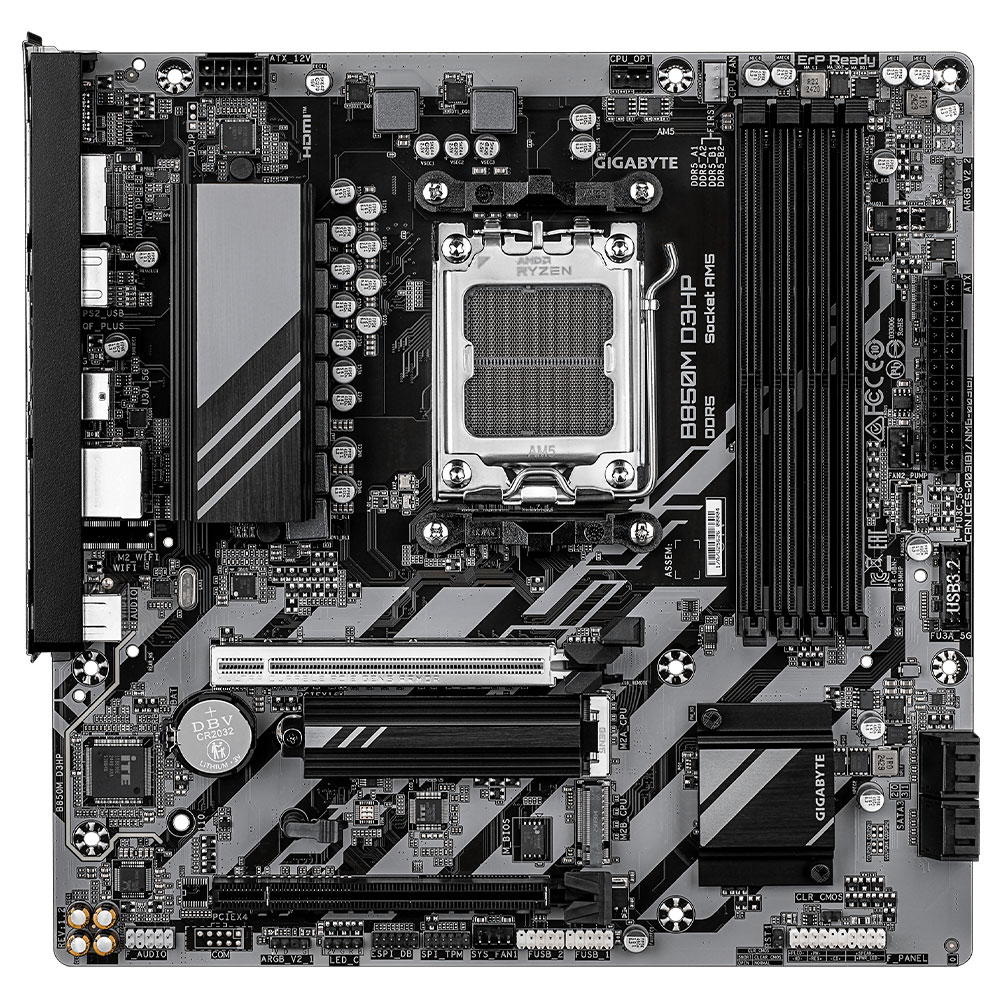 Imagem de PLACA MAE (AMD) GIGABYTE B850M D3HP 1.2 DDR5 AM5