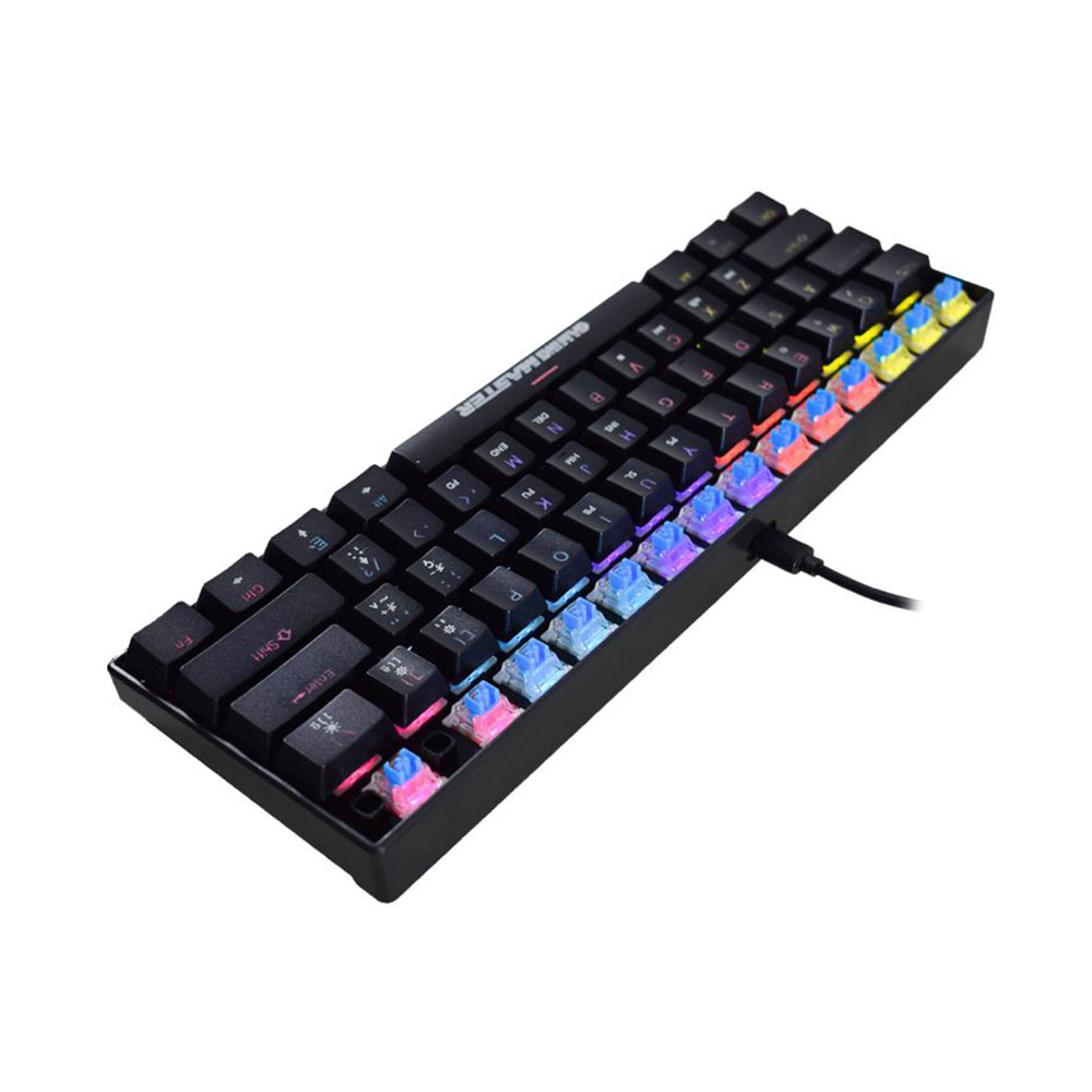 Imagem de TECLADO K-MEX MECANICO GAMER SPECTRAFURY PRETO KBL8 RGB