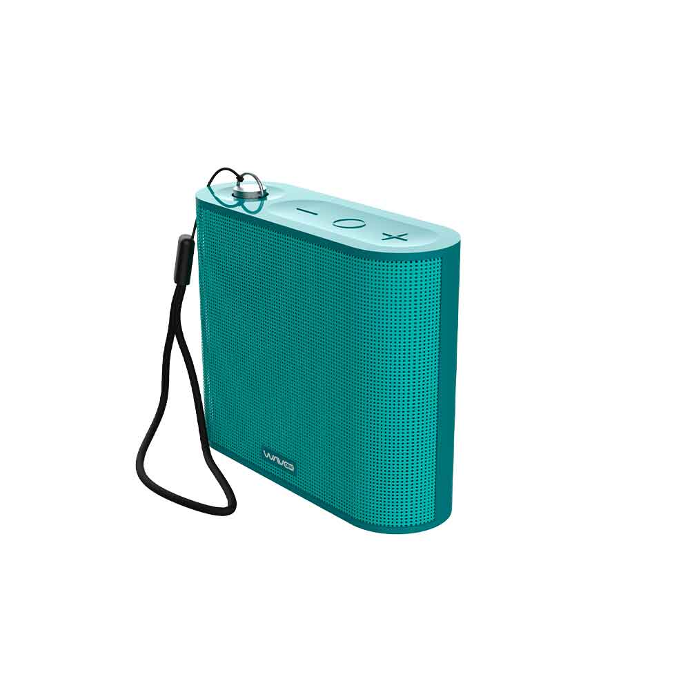 Mostrar detalhes de CAIXA DE SOM BLUETOOTH WAVEONE POCKET VERDE AGUA Imagem de CAIXA DE SOM BLUETOOTH WAVEONE POCKET VERDE AGUA