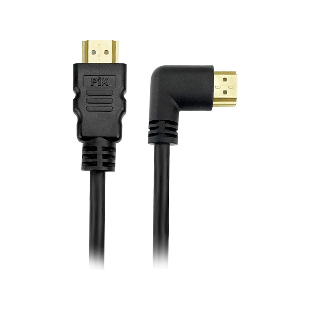 Imagem de CABO HDMI 2.0 4K HDR 19P 3M 90 GRAUS PIX - 018-3323