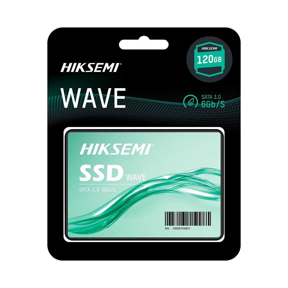 Mostrar detalhes de SSD HIKSEMI 120GB 2,5" SATA 3 - HS-SSD-WAVE(S)/120G Imagem de SSD HIKSEMI 120GB 2,5" SATA 3 - HS-SSD-WAVE(S)/120G