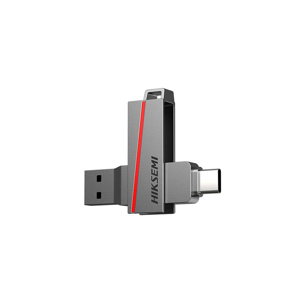 Imagem de PEN DRIVE HIKSEMI DUAL DRIVE E307C 64GB USB 3.0 - HS-USB-E307C/64G/U3