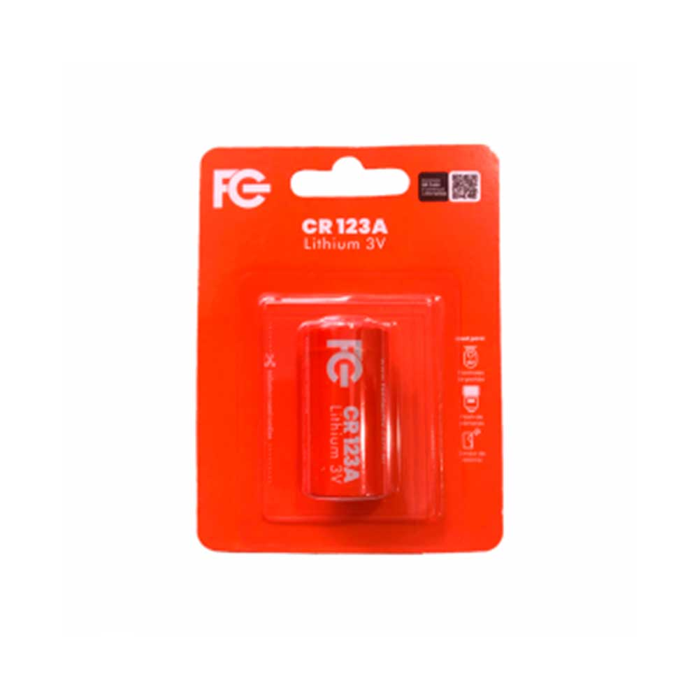 Imagem de BATERIA DE LITIO CR123A 3V FCBAT123N FC FONTES