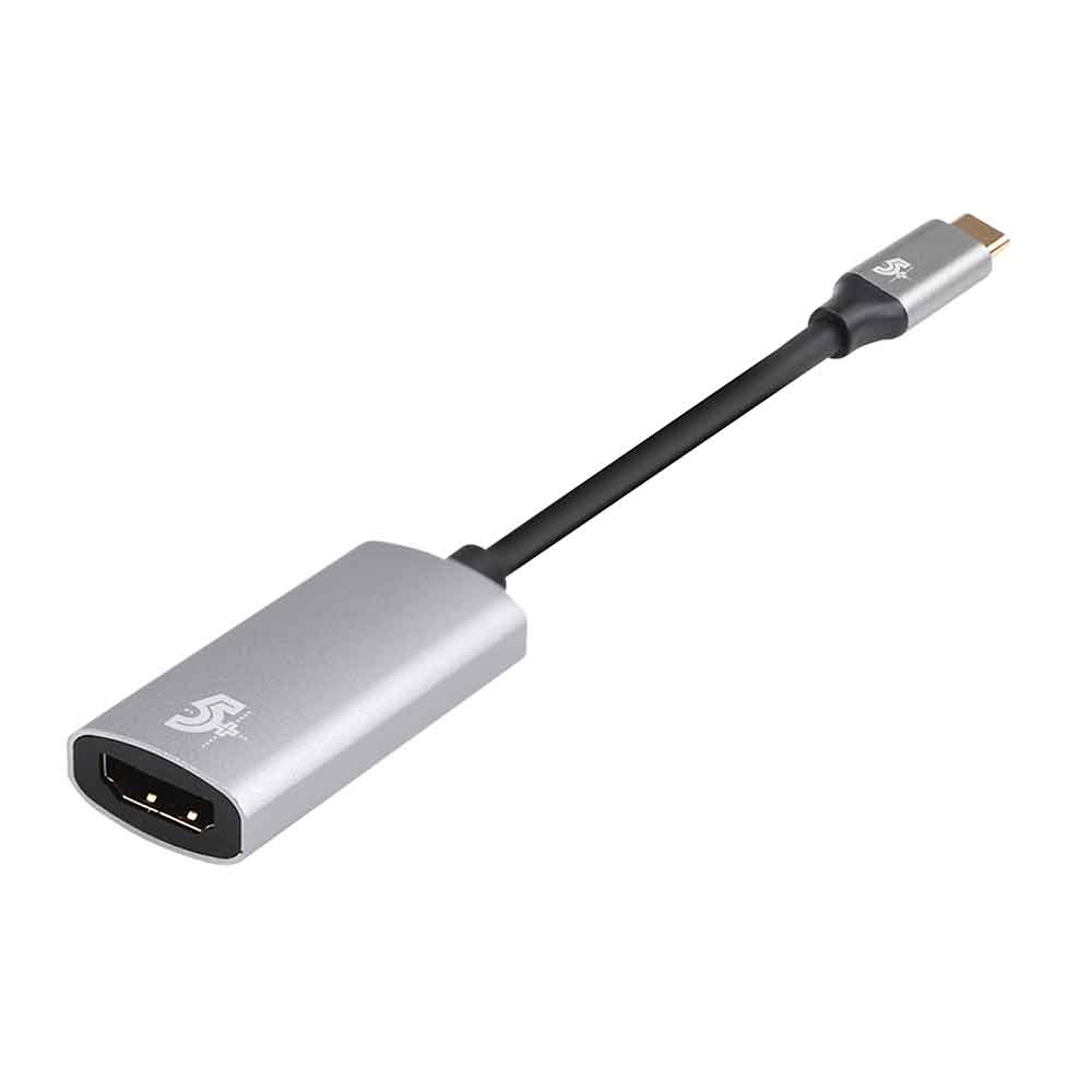 Mostrar detalhes de CABO ADAPTADOR USB C PARA HDMI 4K 60HZ FEMEA 5+ - 018-7455 Imagem de CABO ADAPTADOR USB C PARA HDMI 4K 60HZ FEMEA 5+ - 018-7455