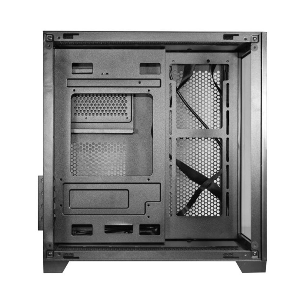 Imagem de GABINETE GAMER K-MEX AQUARIO CG-0415 PRETO MICRO ATX SEM FAN
