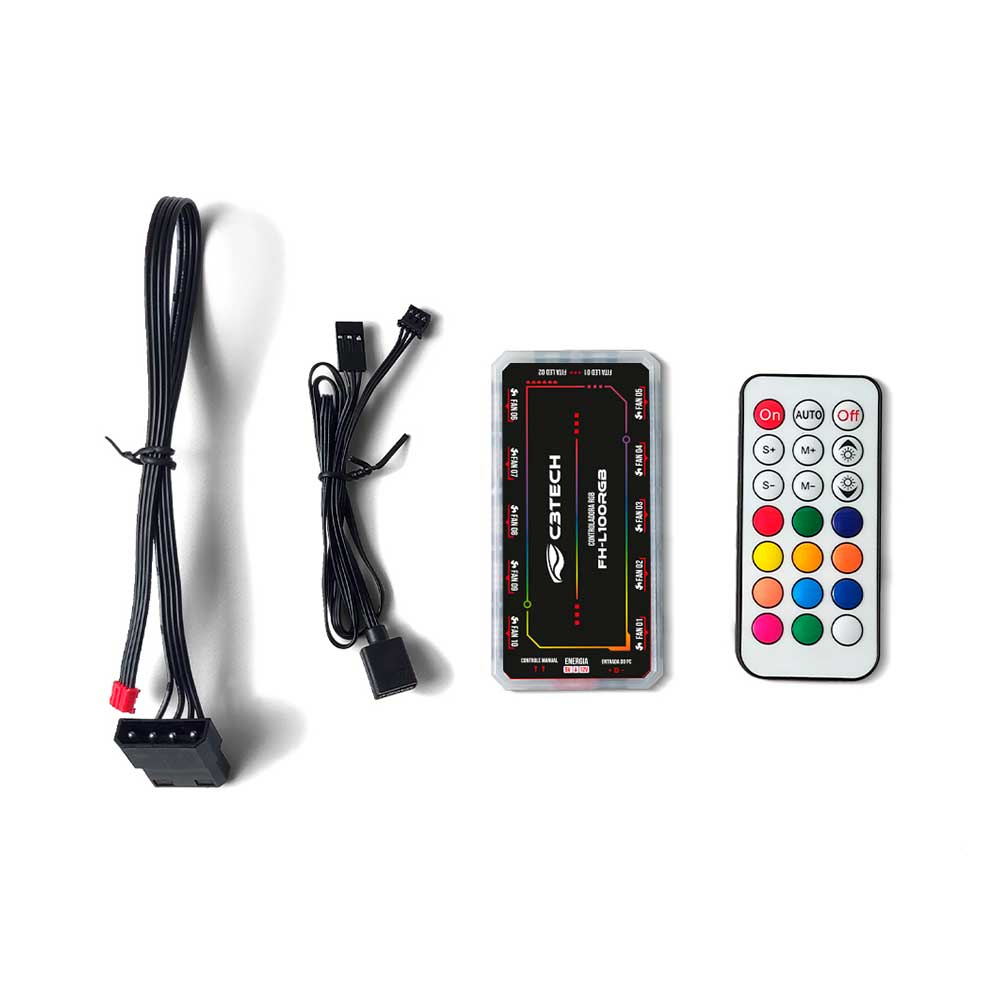 Imagem de CONTROLADORA DE COOLER C3TECH FH-L100RGB
