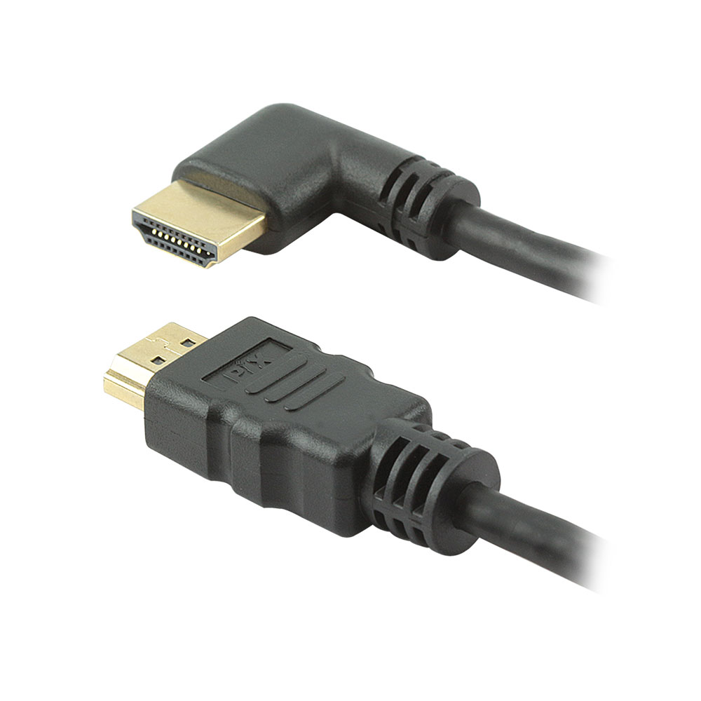 Imagem de CABO HDMI 2.0 4K HDR 19P 5M 90 GRAUS PIX - 018-3325