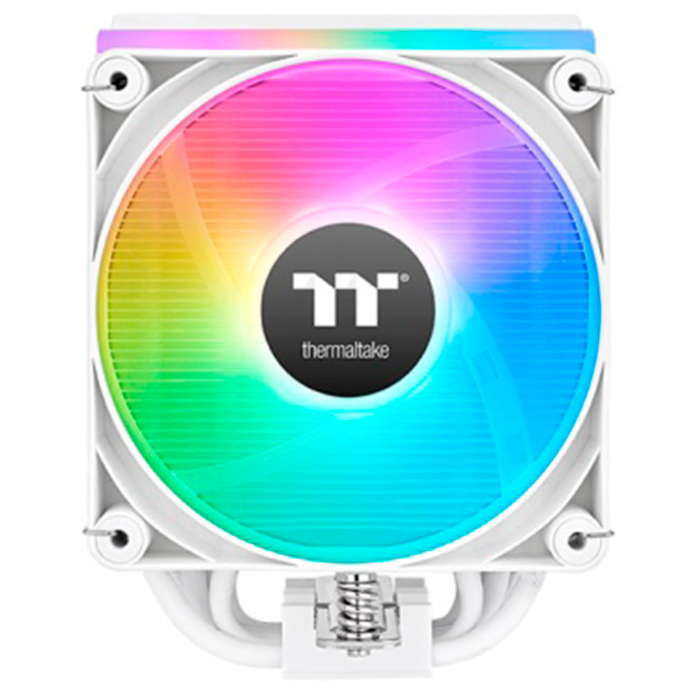 Imagem de COOLER PARA PROCESSADOR THERMALTAKE ASTRIA 400 ARGB LIGHTNING WHITE 6 HEATPIPES 1 FAN 120MM