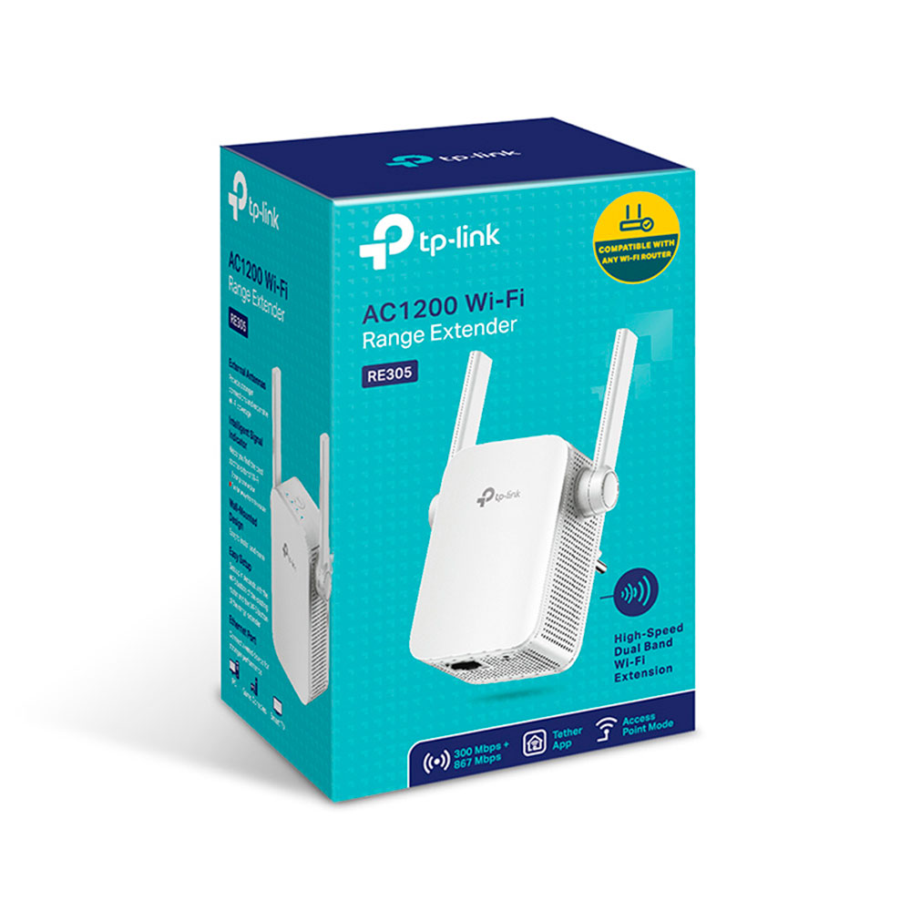Imagem de REPETIDOR WI-FI MESH TP-LINK RE305 AC1200