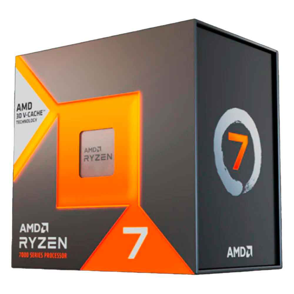 Mostrar detalhes de PROCESSADOR AMD RYZEN 7 7800X3D 4.2GHz (TURBO 5.0GHz) 96MB CACHE AM5 100-100000910WOF Imagem de PROCESSADOR AMD RYZEN 7 7800X3D 4.2GHz (TURBO 5.0GHz) 96MB CACHE AM5 100-100000910WOF