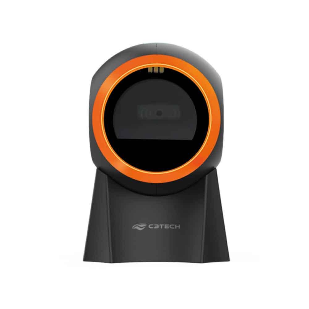 Imagem de LEITOR DE CODIGO DE BARRAS C3TECH 1D/2D USB LB-D120BK