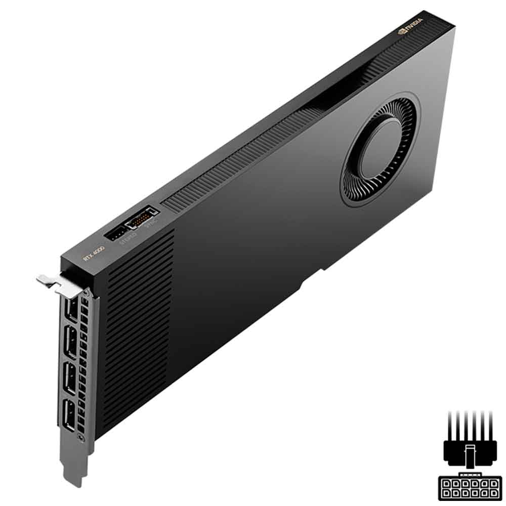 Imagem de PLACA DE VIDEO PNY NVIDIA QUADRO RTX 4000 ADA 20GB GDDR6 160-BIT VCNRTX4000ADA-PB