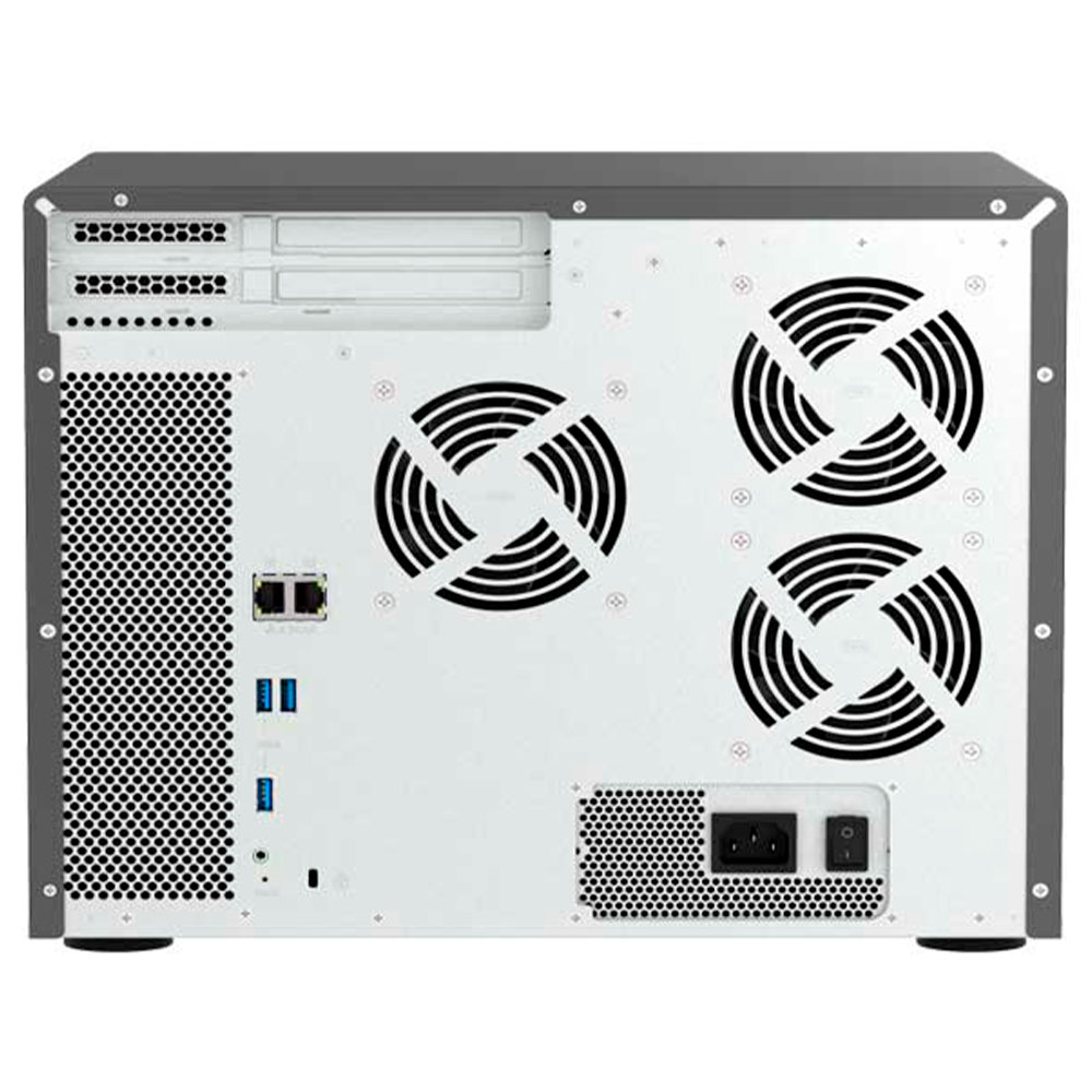 Imagem de STORAGE NAS QNAP 16 BAIAS INTEL ATOM 8-CORE 8GB RAM DDR4 2X LAN 4P USB - TS-1655-8G-US
