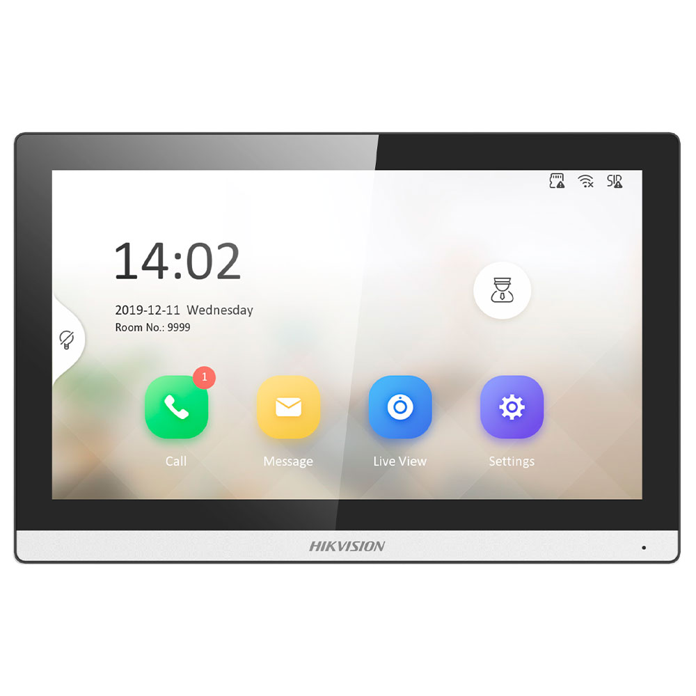 Imagem de UNIDADE INTERNA IP TELA DS-KH6350-WTE1 HIKVISION