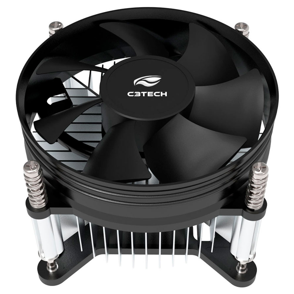 Imagem de COOLER PARA PROCESSADOR C3TECH 90MM FC-20BK