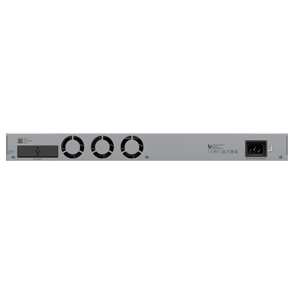 Imagem de SWITCH UBIQUITI GERENCIAVEL L3 08 PORTAS 10GB/GIGABIT + 02 SFP28 DE 25GB USW-ENTERPRISEXG-24-BR RACK