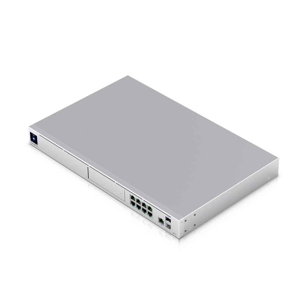 Imagem de ROTEADOR/FIREWALL UBIQUITI DUAL WAN 10GB C/08 PORTAS GIGABIT + 02 SFP+ DE 10GB E NVR UNIFI DREAM