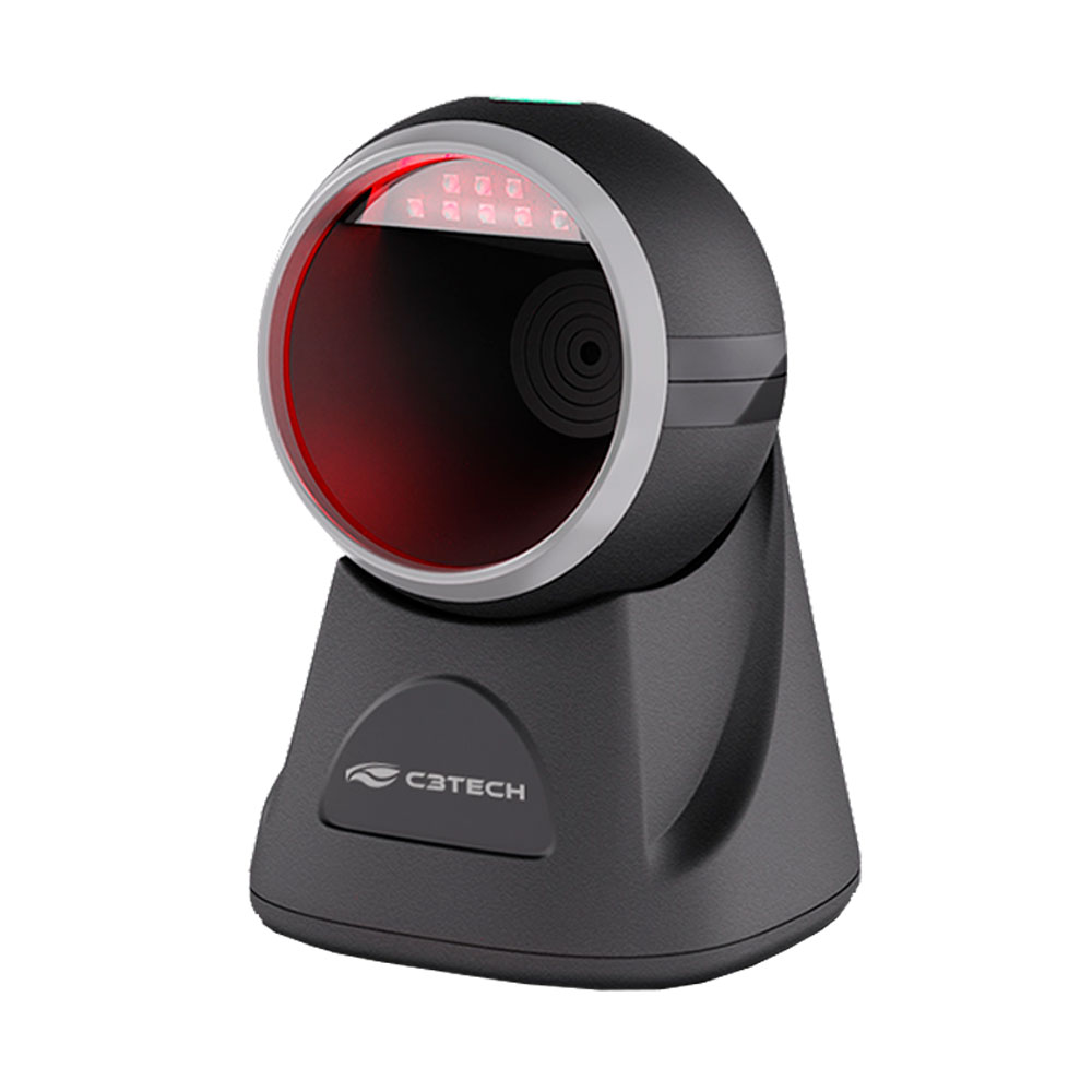 Mostrar detalhes de LEITOR DE CODIGO DE BARRAS C3TECH FIXO 1D/2D USB LB-D200BK Imagem de LEITOR DE CODIGO DE BARRAS C3TECH FIXO 1D/2D USB LB-D200BK