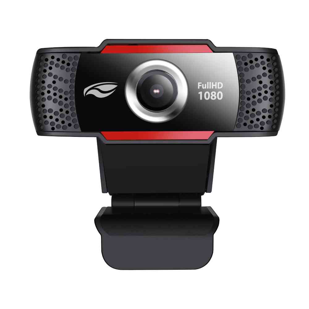Mostrar detalhes de WEBCAM C3TECH WB-100BK FULL HD 1080P Imagem de WEBCAM C3TECH WB-100BK FULL HD 1080P