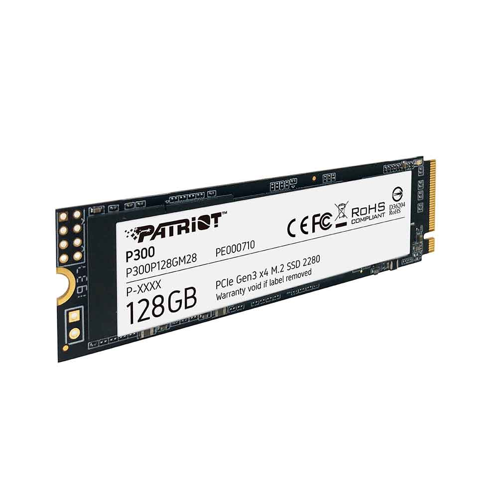 Imagem de SSD PATRIOT P300 128GB M.2 2280 NVME PCIE GEN 3x4 - P300P128GM28